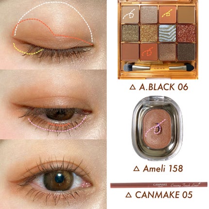 デームードブラウンマンスリー (DAYMOOD BROWN monthly)/OLOLA/1ヶ月(1MONTH)カラコンを使ったクチコミ(2枚目)