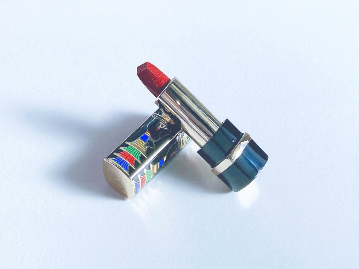 エジプトシリーズ シルキーリップスティック/ZEESEA/口紅を使ったクチコミ（3枚目）