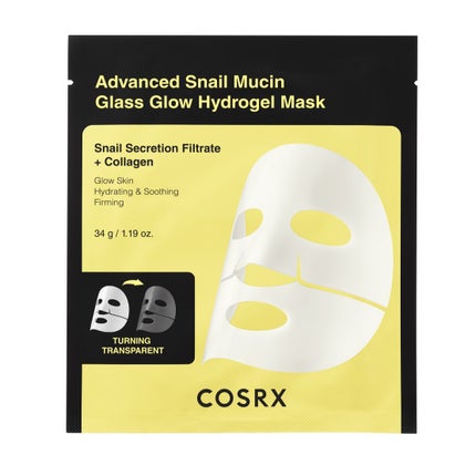 COSRX アドバンスド スネイルムチン グラスグロー ハイドロゲル マスク