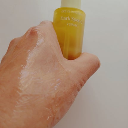 グリーンタンジェリン ビタC ダークスポットケアセラム/goodal/美容液を使ったクチコミ(5枚目)