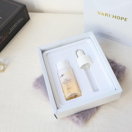 8デイズピュアビタミンCアンプル/VARI:HOPE/美容液を使ったクチコミ(5枚目)