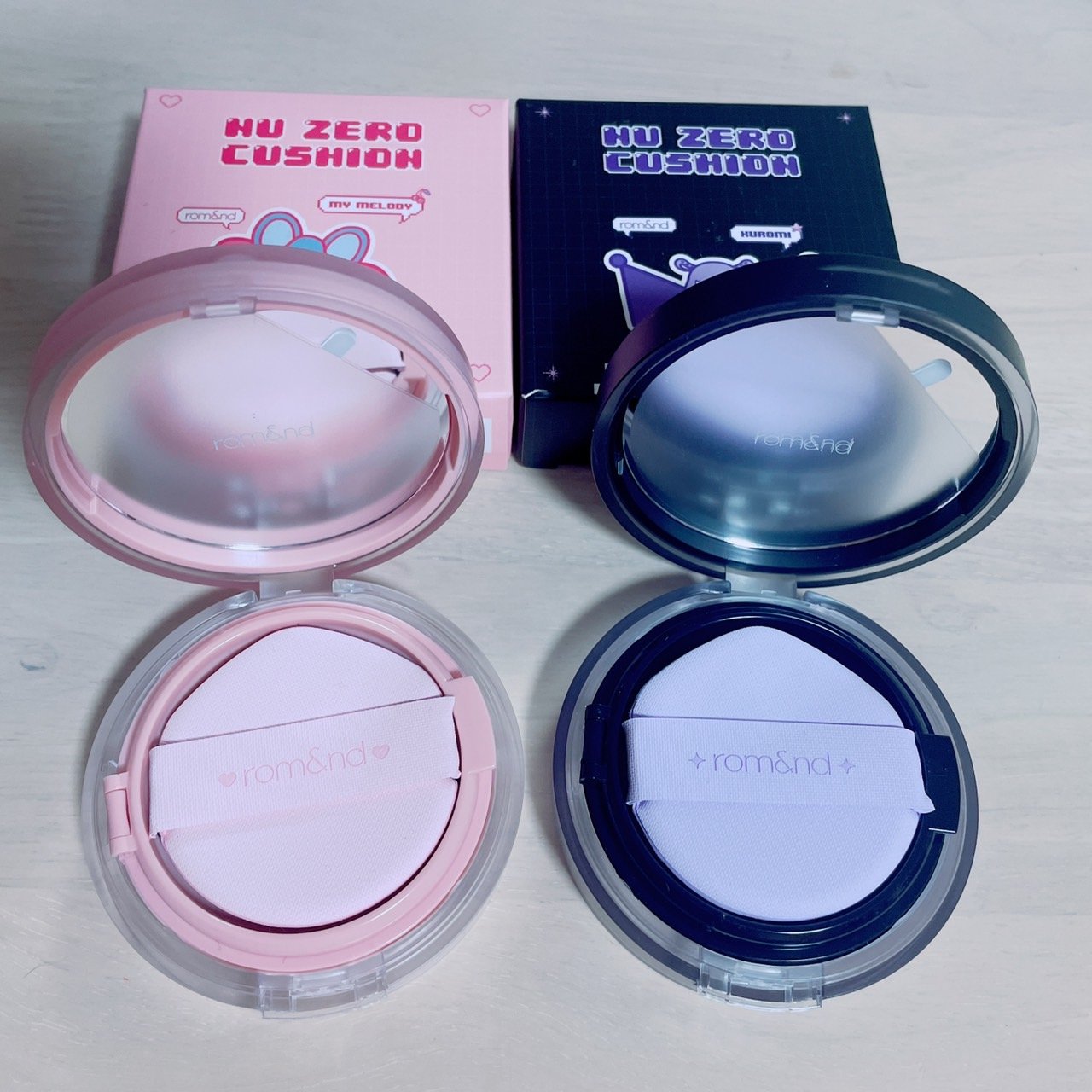 ヌーゼロクッション/rom&nd/クッションファンデーションを使ったクチコミ（2枚目）