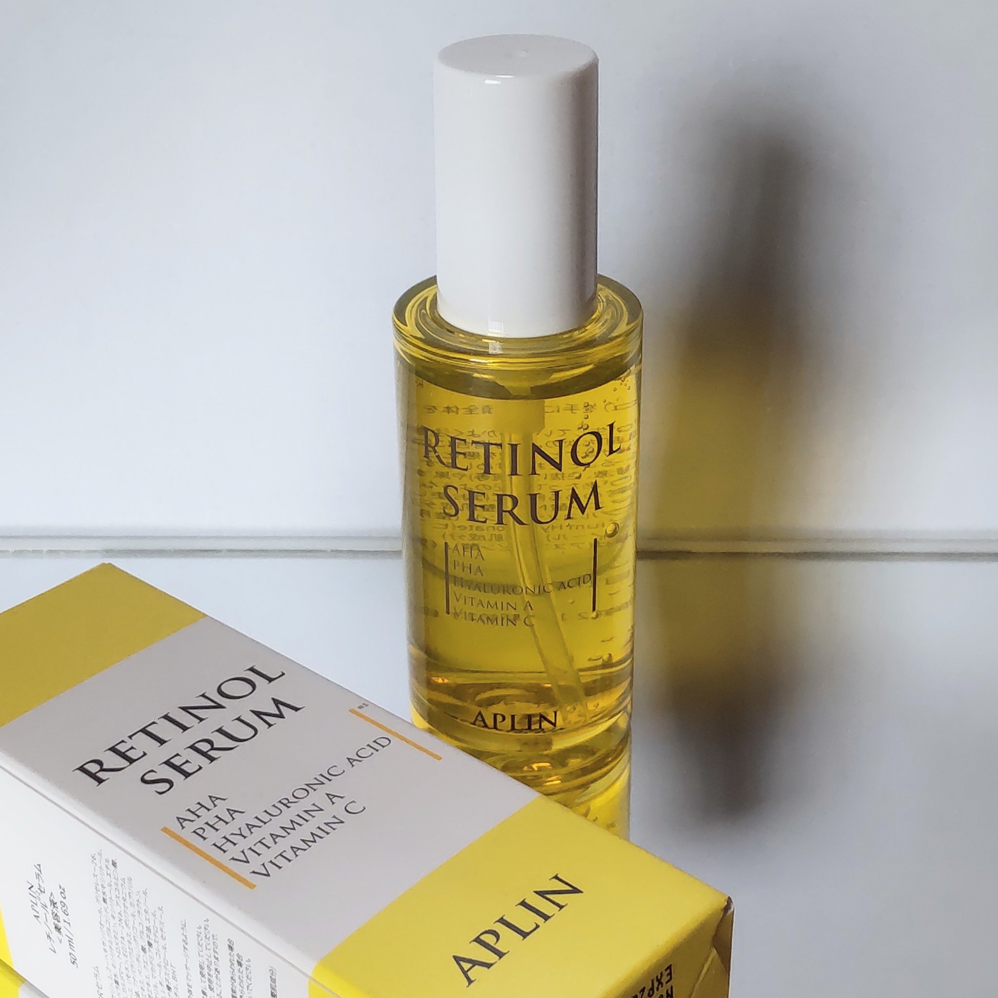 レチノールセラム/APLIN/美容液を使ったクチコミ（2枚目）