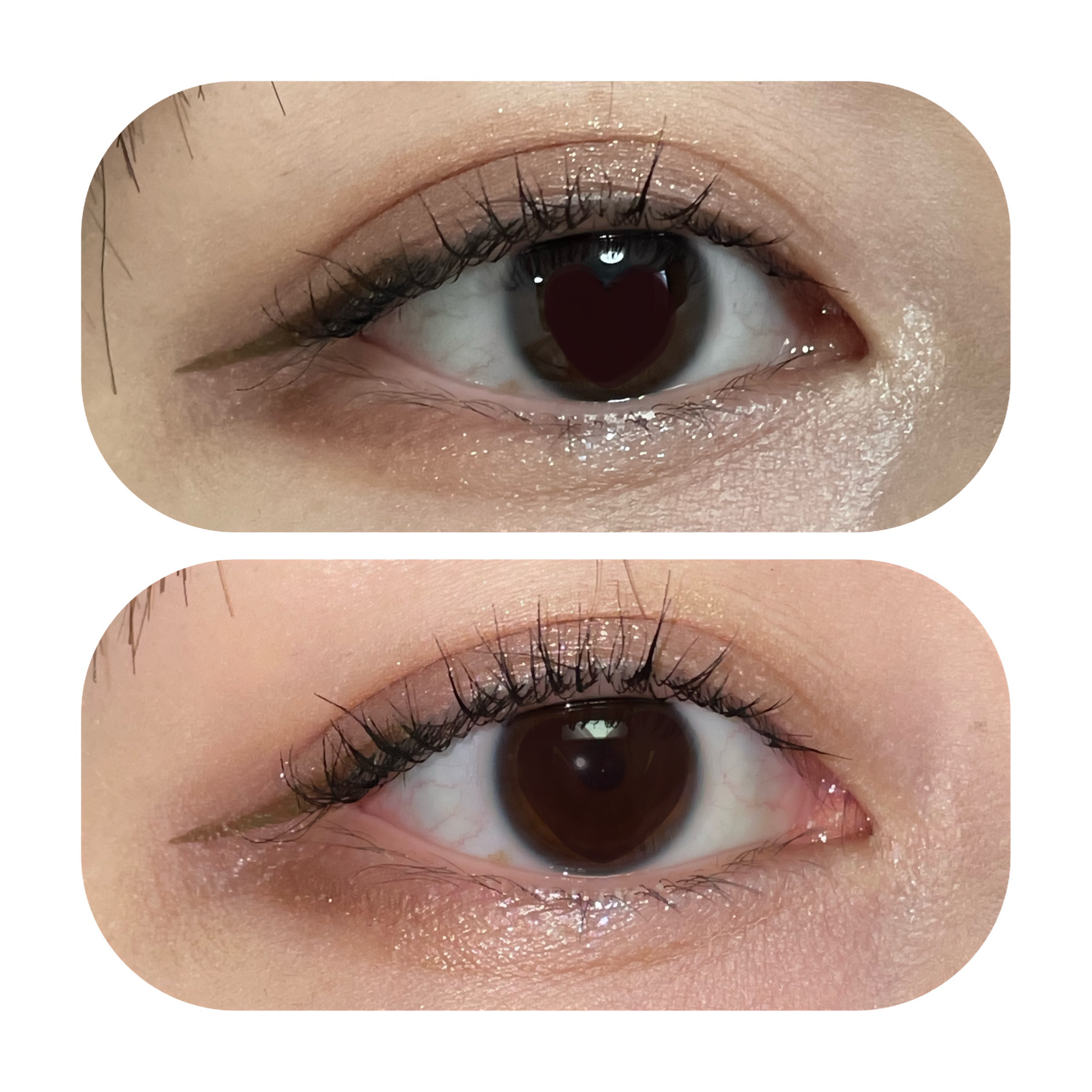 グロウリキッドライナー/CEZANNE/リキッドアイライナーを使ったクチコミ（3枚目）