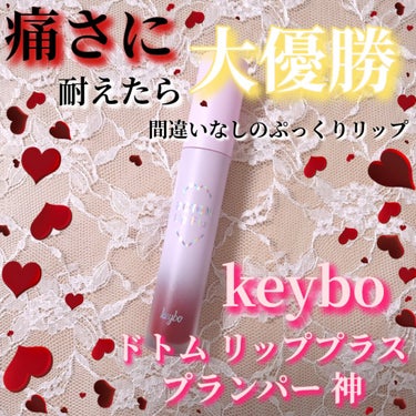 ドトムリッププラスプランパー/keybo/リップグロスを使ったクチコミ（1枚目）