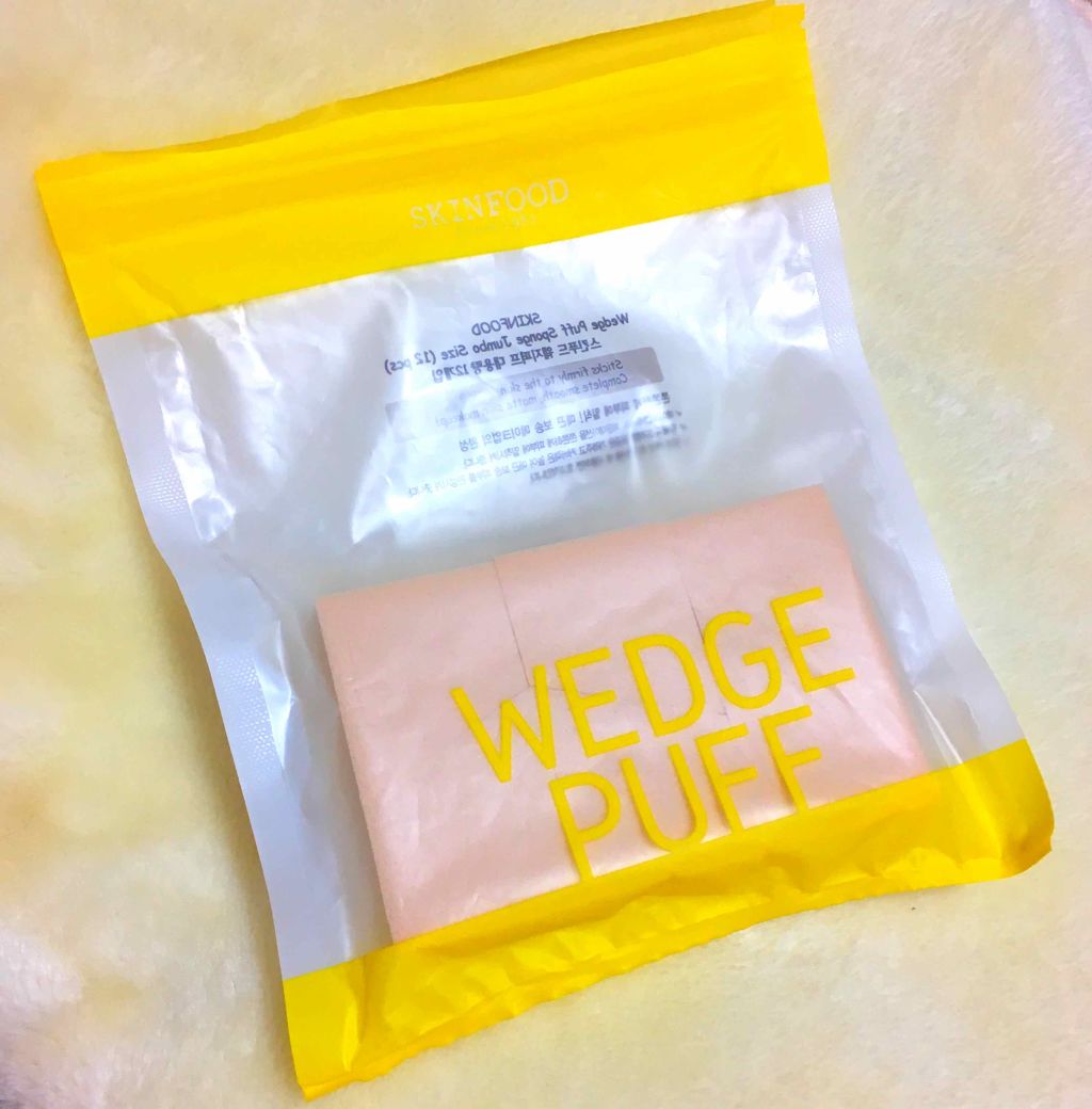 ウェッジ パフ/SKINFOOD/パフ・スポンジを使ったクチコミ（1枚目）