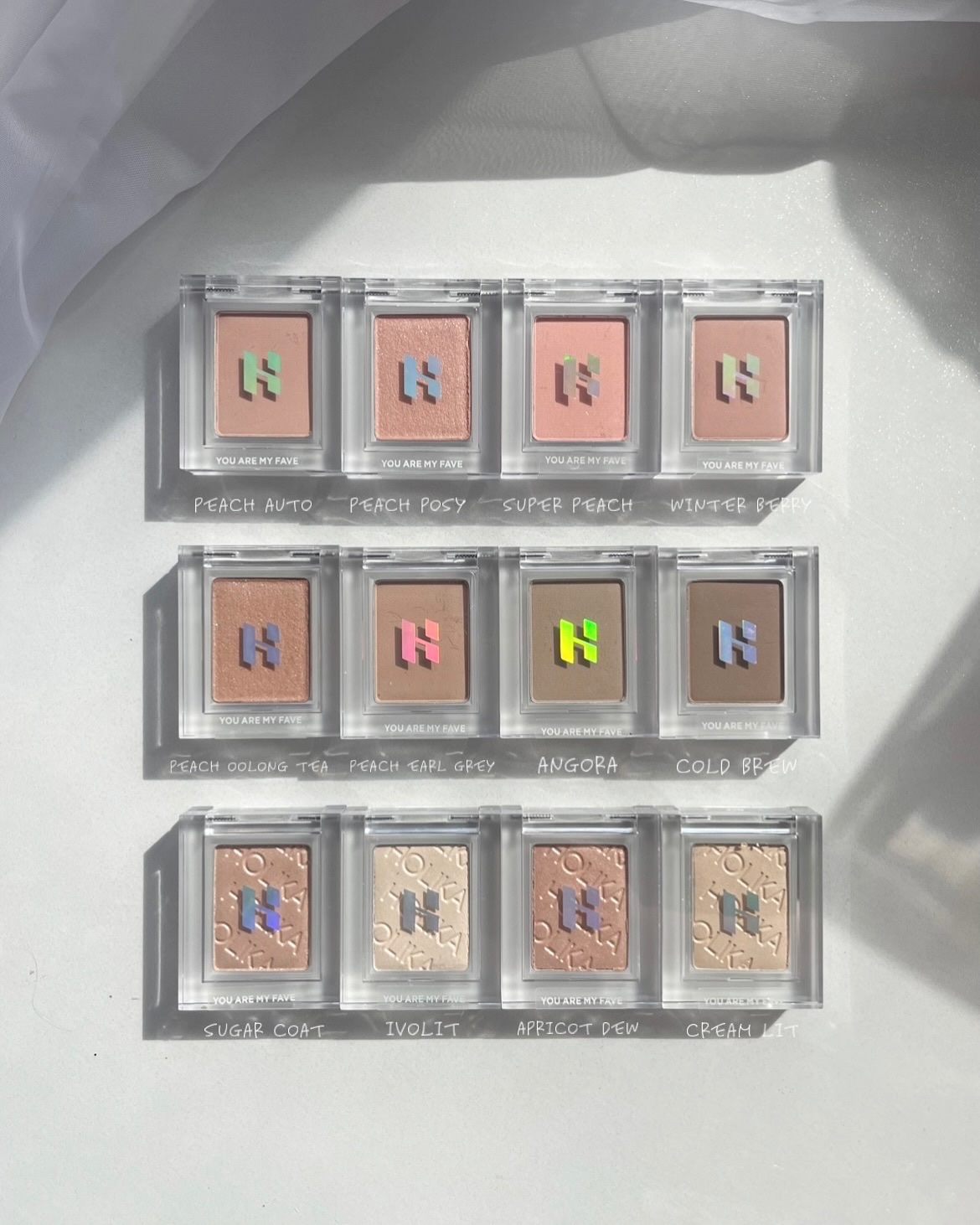 マイフェイブピースアイシャドウ/HOLIKA HOLIKA/単色アイシャドウを使ったクチコミ（2枚目）