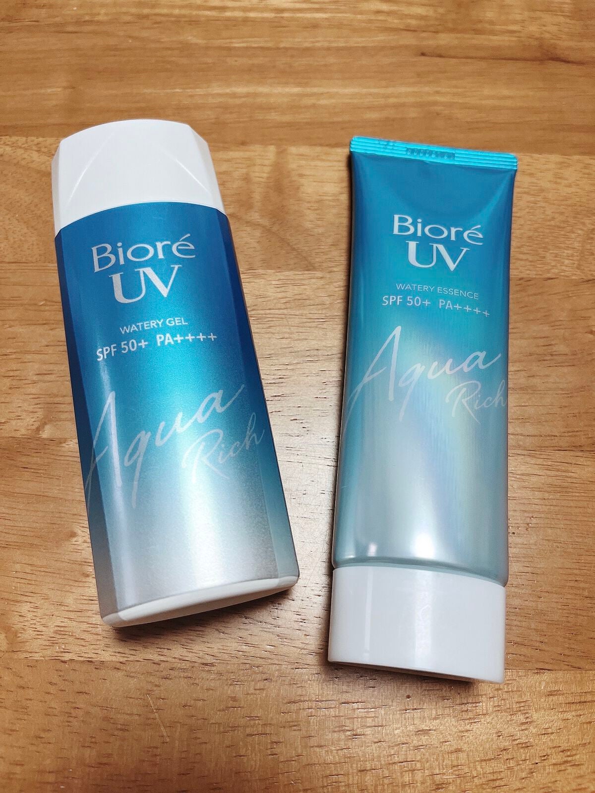 ビオレUV アクアリッチウォータリージェル /ビオレ/日焼け止め・UVケアを使ったクチコミ(2枚目)