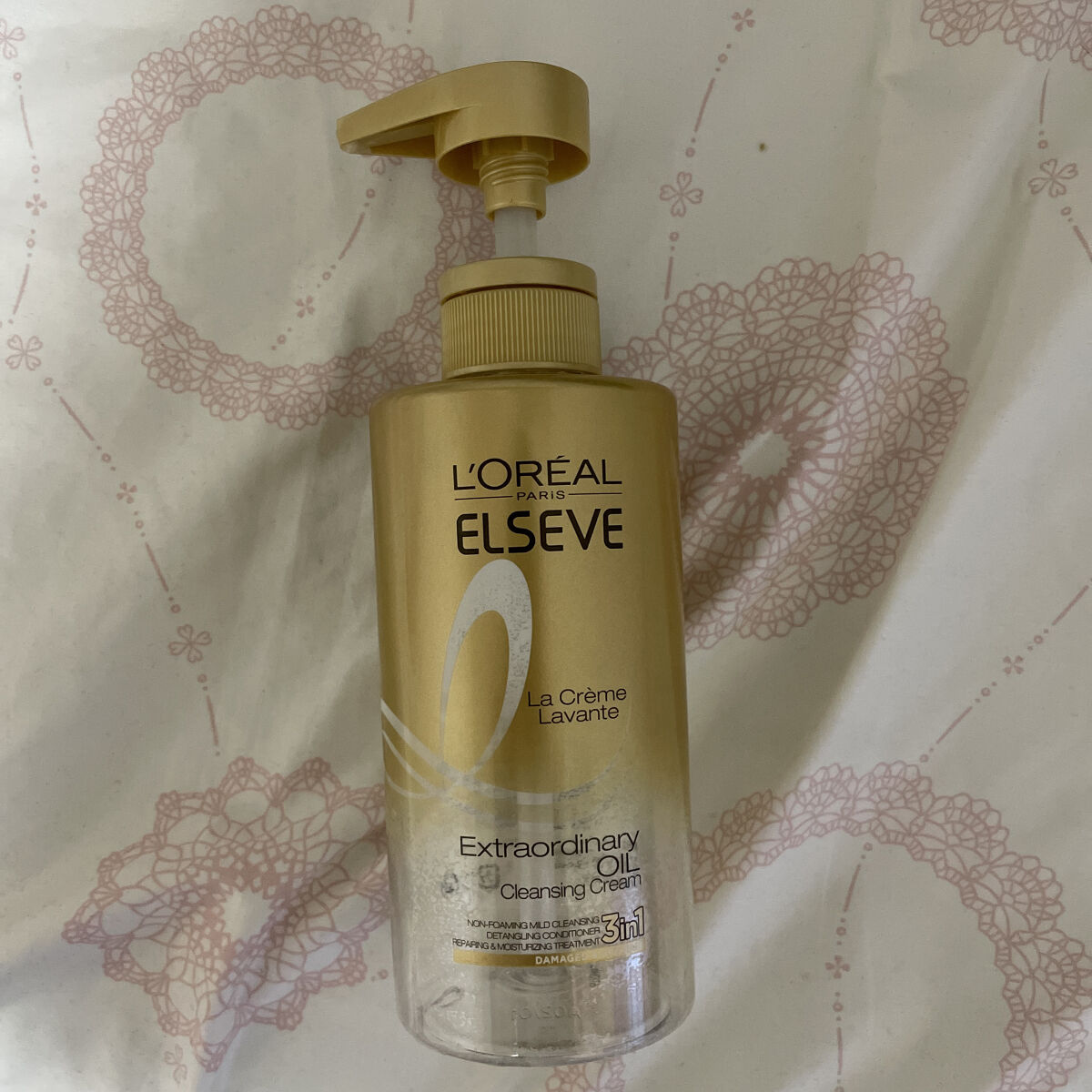 エクストラオーディナリー オイル ラ クレム ラヴォン クレンジング クリーム しっとり/ロレアル パリ/頭皮クレンジングを使ったクチコミ（1枚目）