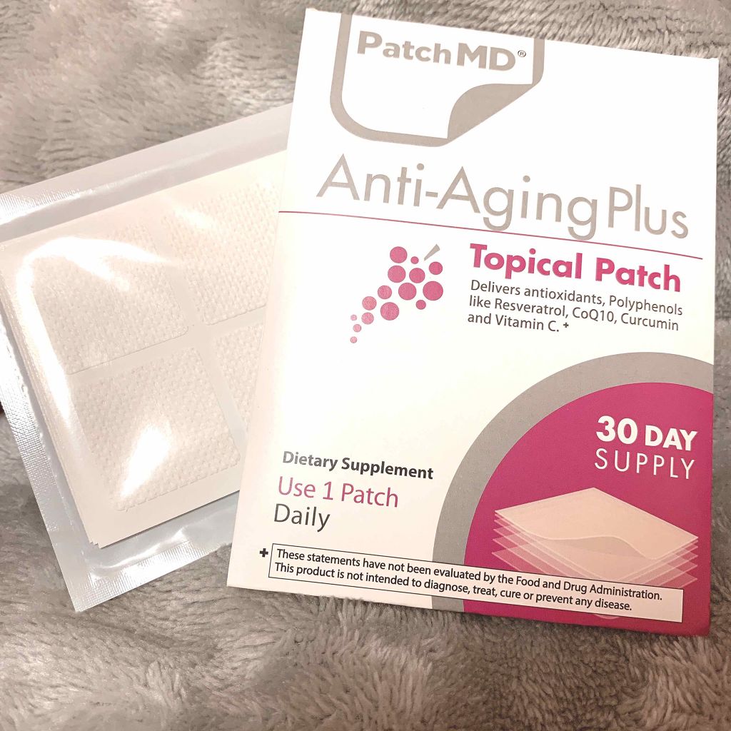 cana on LIPS 「PatchMDアンチエイジングプラスこちらは貼るタイプのエイジ..」(1枚目)