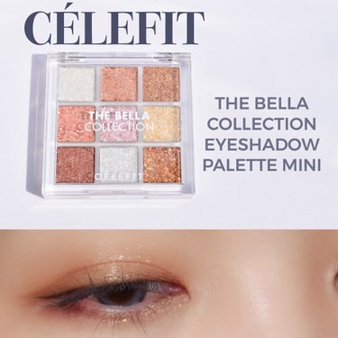 The Bella collection eyeshadow palette/CELEFIT/パウダーアイシャドウを使ったクチコミ（1枚目）