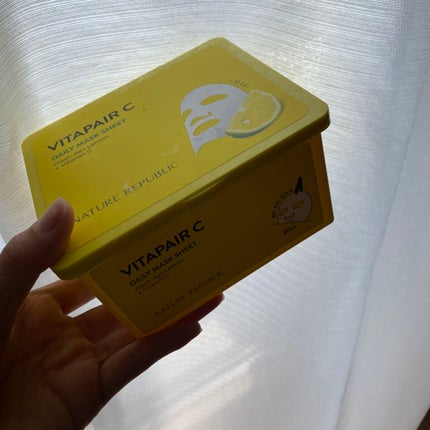 ビタペアCデイリーシートマスク/ネイチャーリパブリック/シートマスク・パックを使ったクチコミ(1枚目)
