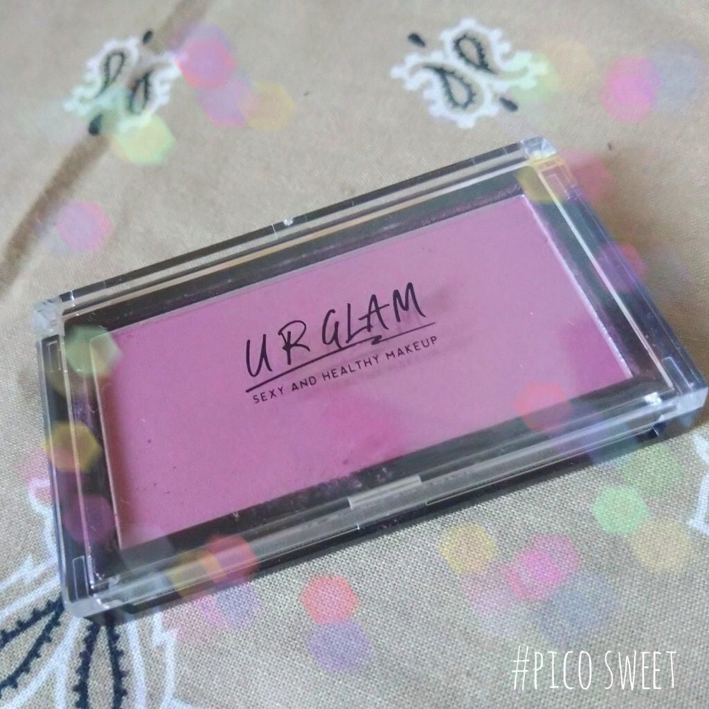 UR GLAM DAILY CHEEK BLUSH/U R GLAM/パウダーチークを使ったクチコミ(1枚目)