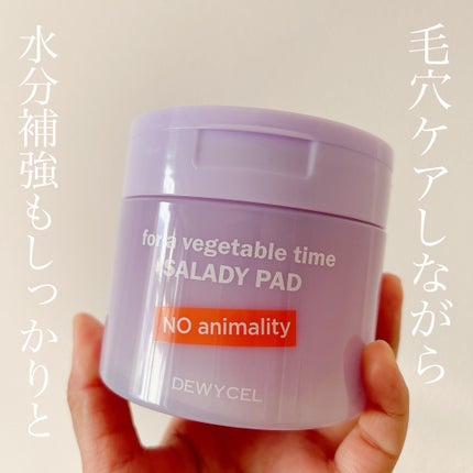 SALADY PAD 70EA/DEWYCEL/拭き取り化粧水を使ったクチコミ(1枚目)