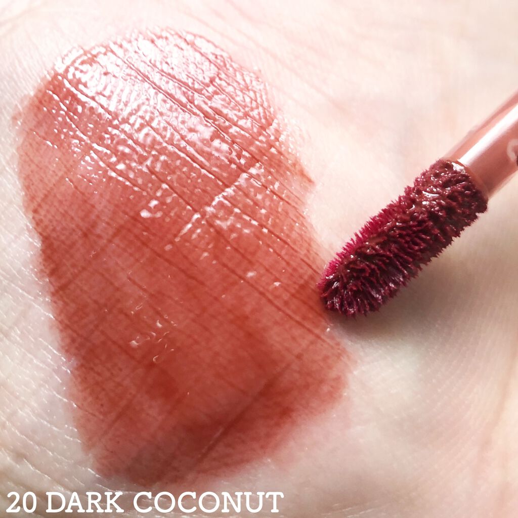 ジューシーラスティングティント/rom&nd/リップティントを使ったクチコミ(6枚目)