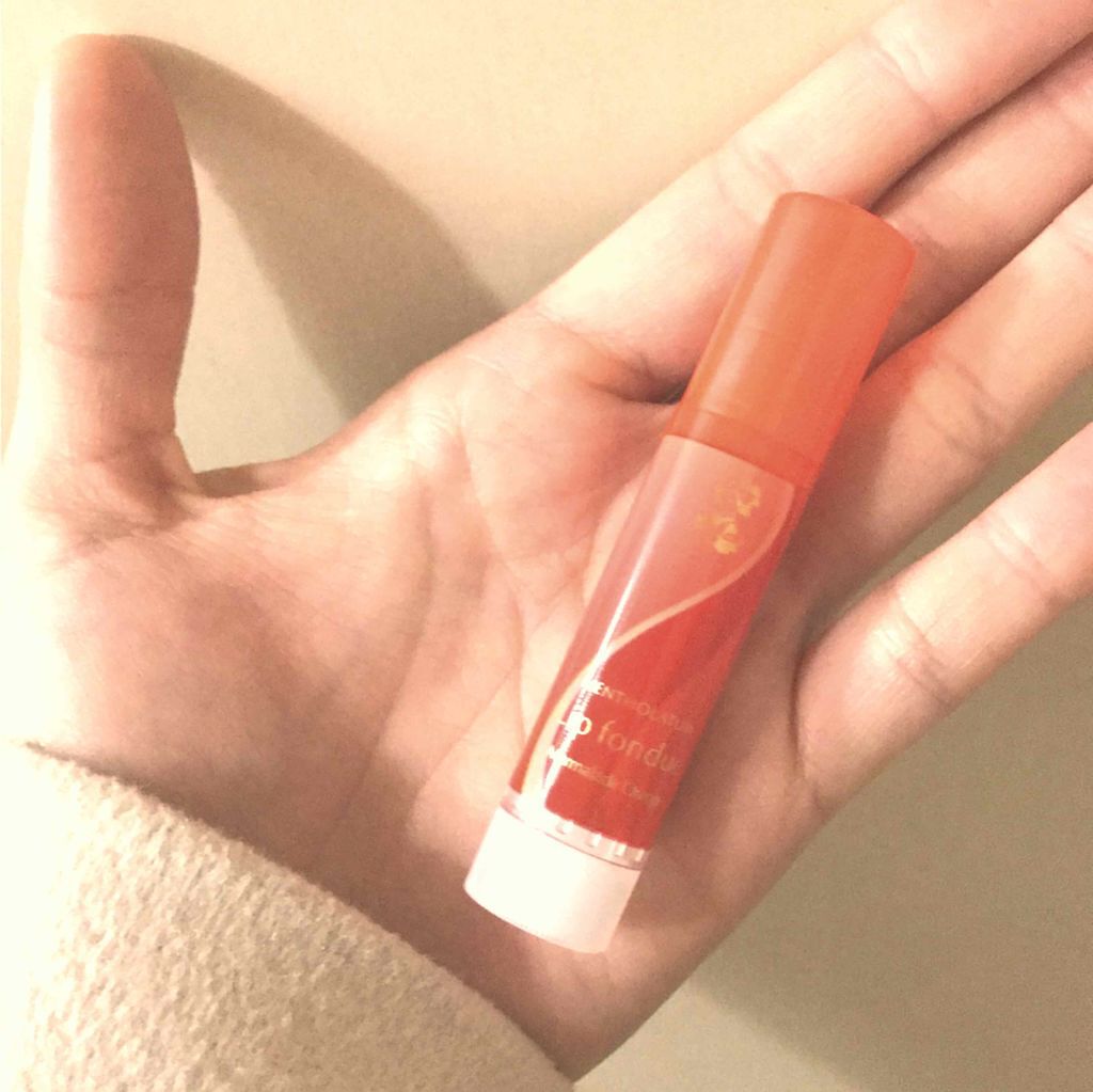 リップフォンデュ マーマレードオレンジ/メンソレータム/リップバームを使ったクチコミ（1枚目）