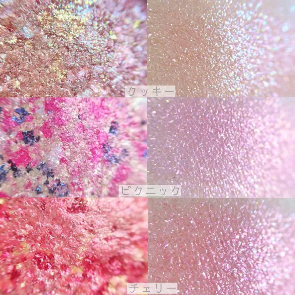グリッタープリズム シャドウ/MISSHA/グリッターを使ったクチコミ(3枚目)