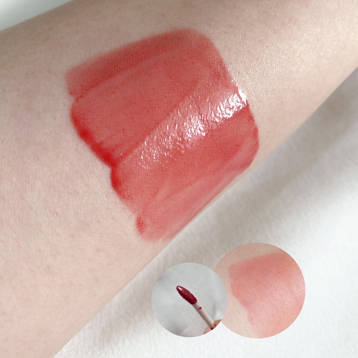 フルーティーグラムティント/Laka/リップティントを使ったクチコミ（2枚目）