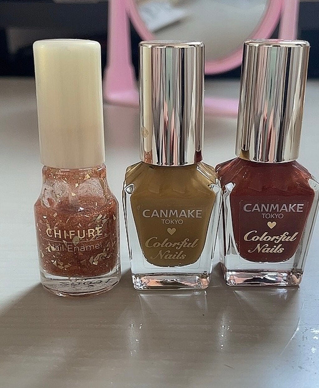 カラフルネイルズ/キャンメイク/マニキュアを使ったクチコミ(3枚目)