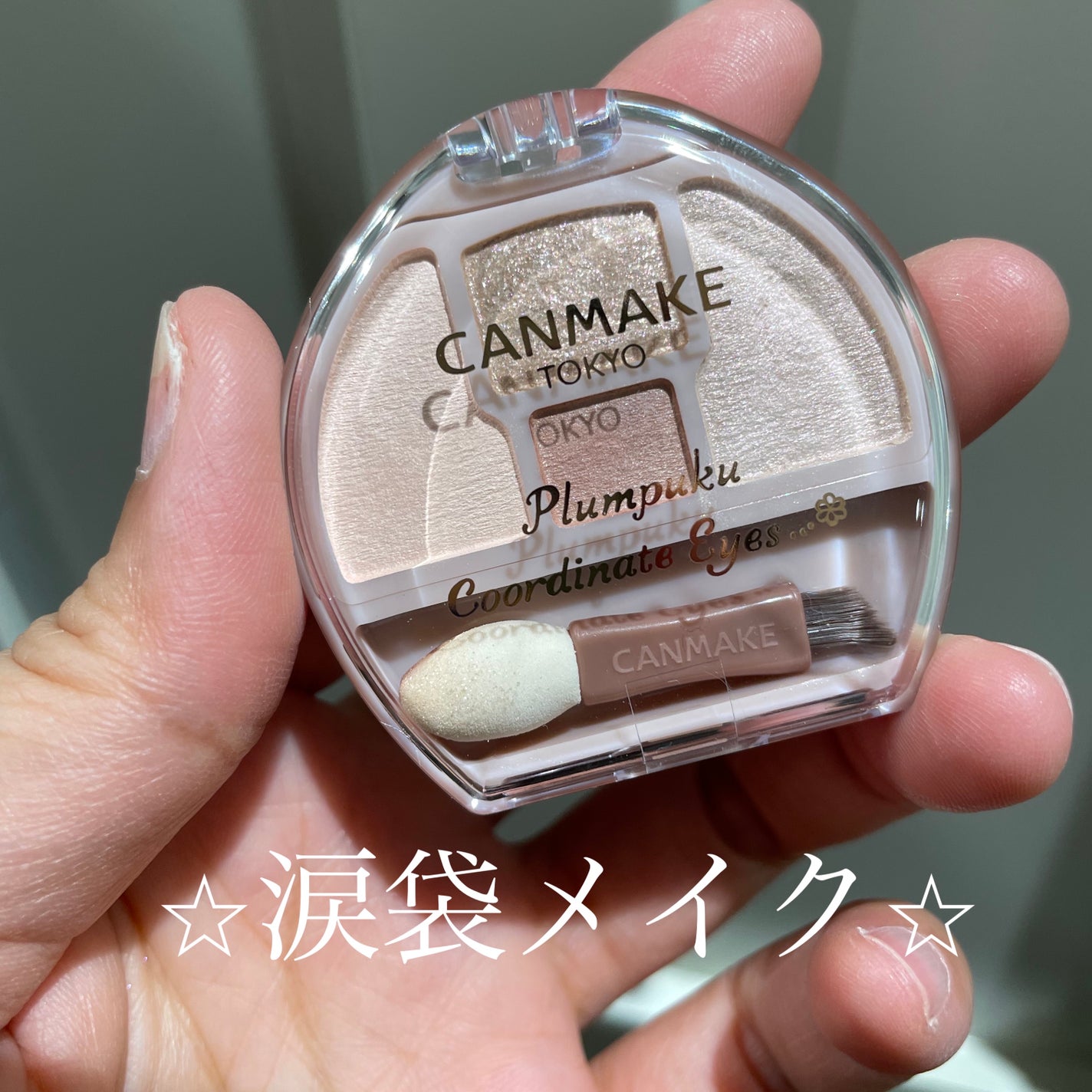 プランぷくコーデアイズ/キャンメイク/パウダーアイシャドウを使ったクチコミ(1枚目)