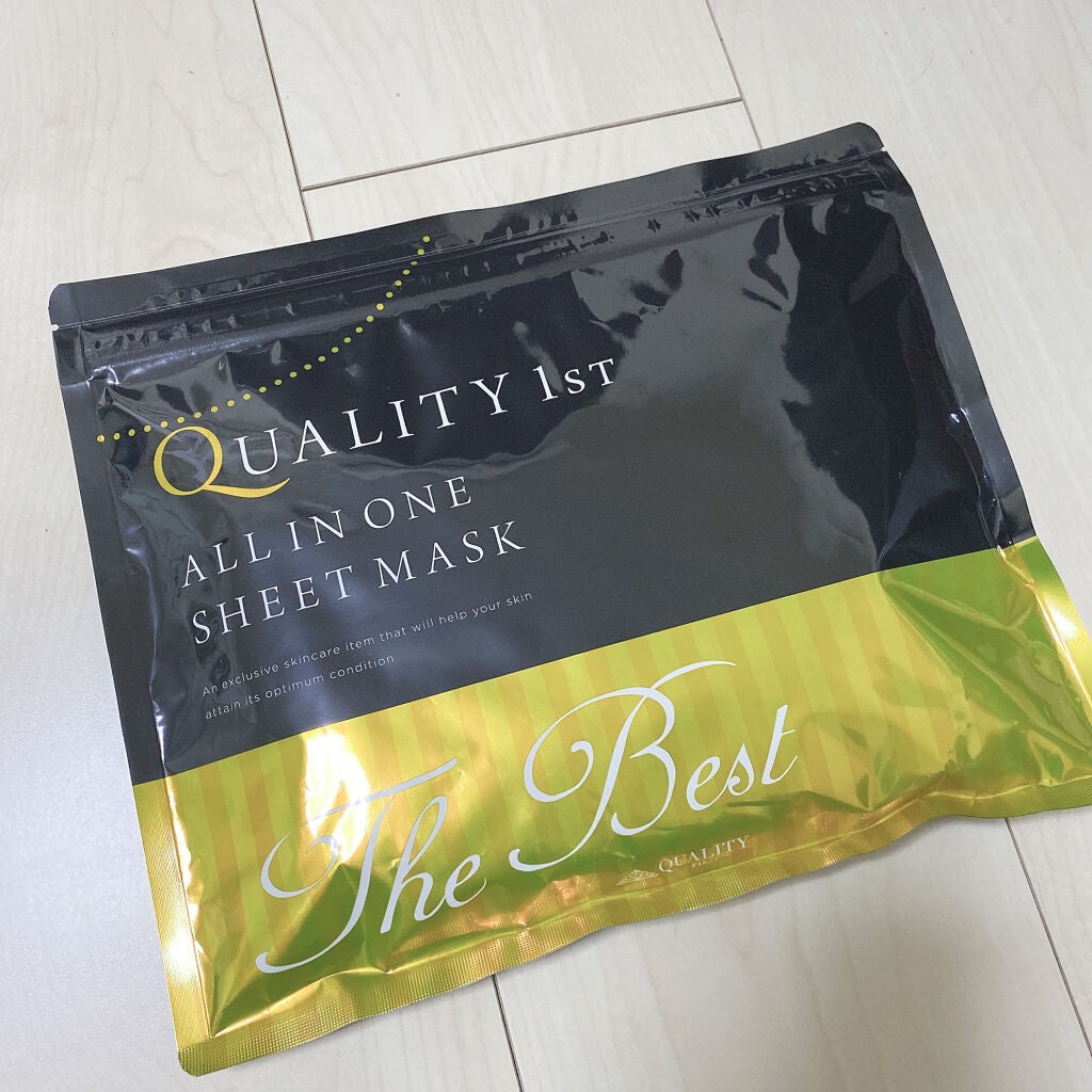 オールインワンシートマスク ザ・ベストEX/クオリティファースト/シートマスク・パックを使ったクチコミ(1枚目)