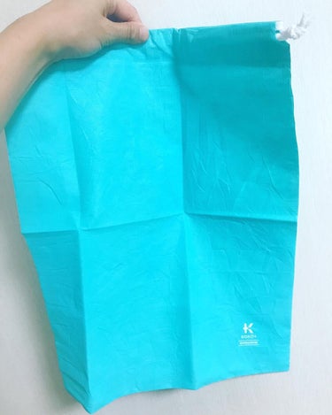 KOKO＋(ココタス) Dew(R)使用　不織布の巾着/KAWAGUCHI/マスクを使ったクチコミ（9枚目）