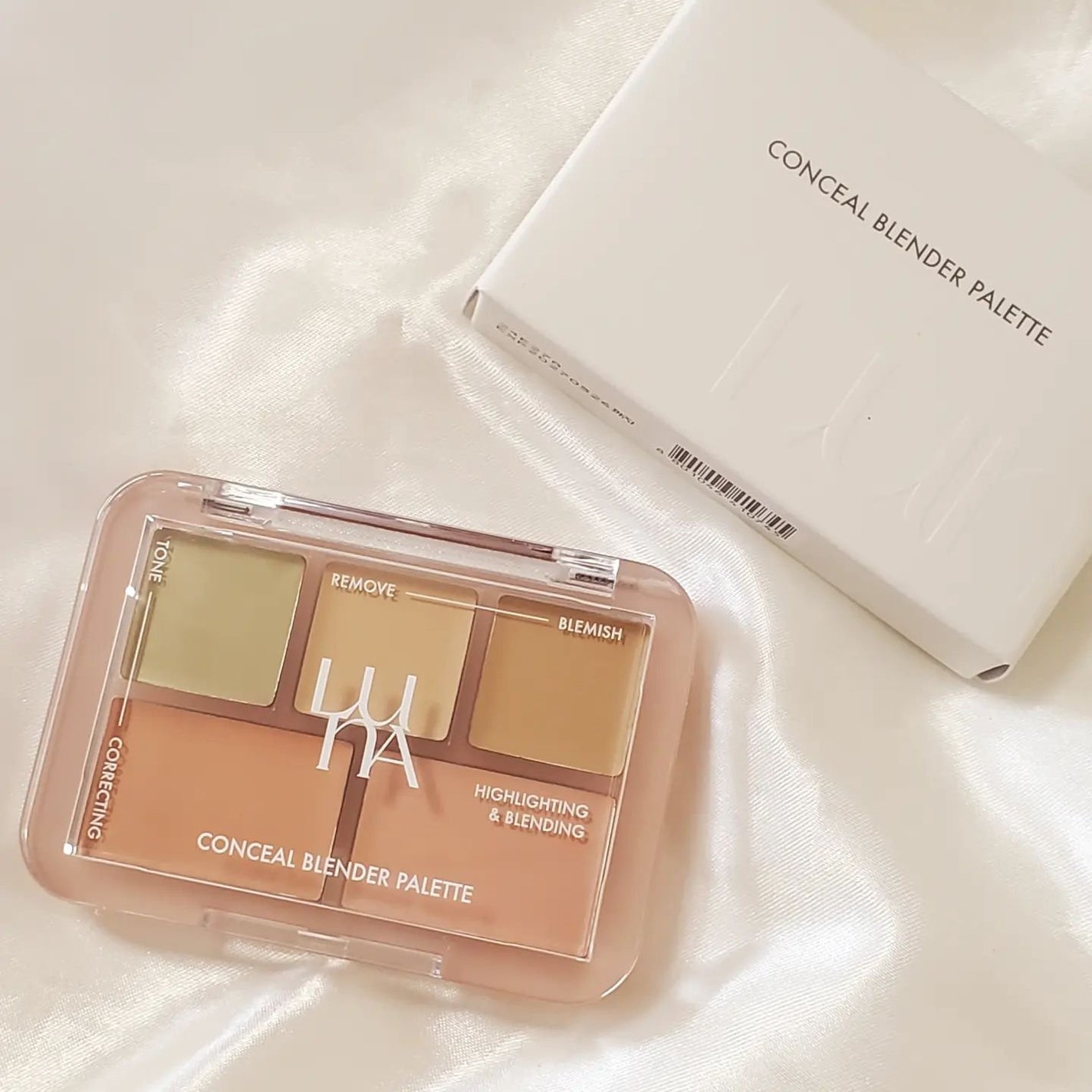 コンシールブレンダーパレット/LUNA/パレットコンシーラーを使ったクチコミ(1枚目)