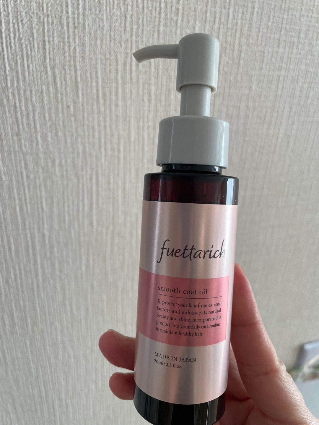 スムースコートオイル/fuettarich (フエッタリッチ)/ヘアオイルを使ったクチコミ（3枚目）