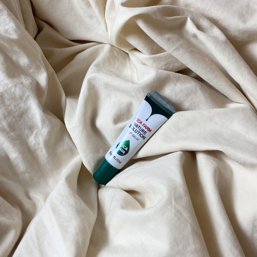 ファームステイシカファームネイチャーソリューションリップバーム/Farmstay/リップバームを使ったクチコミ（1枚目）