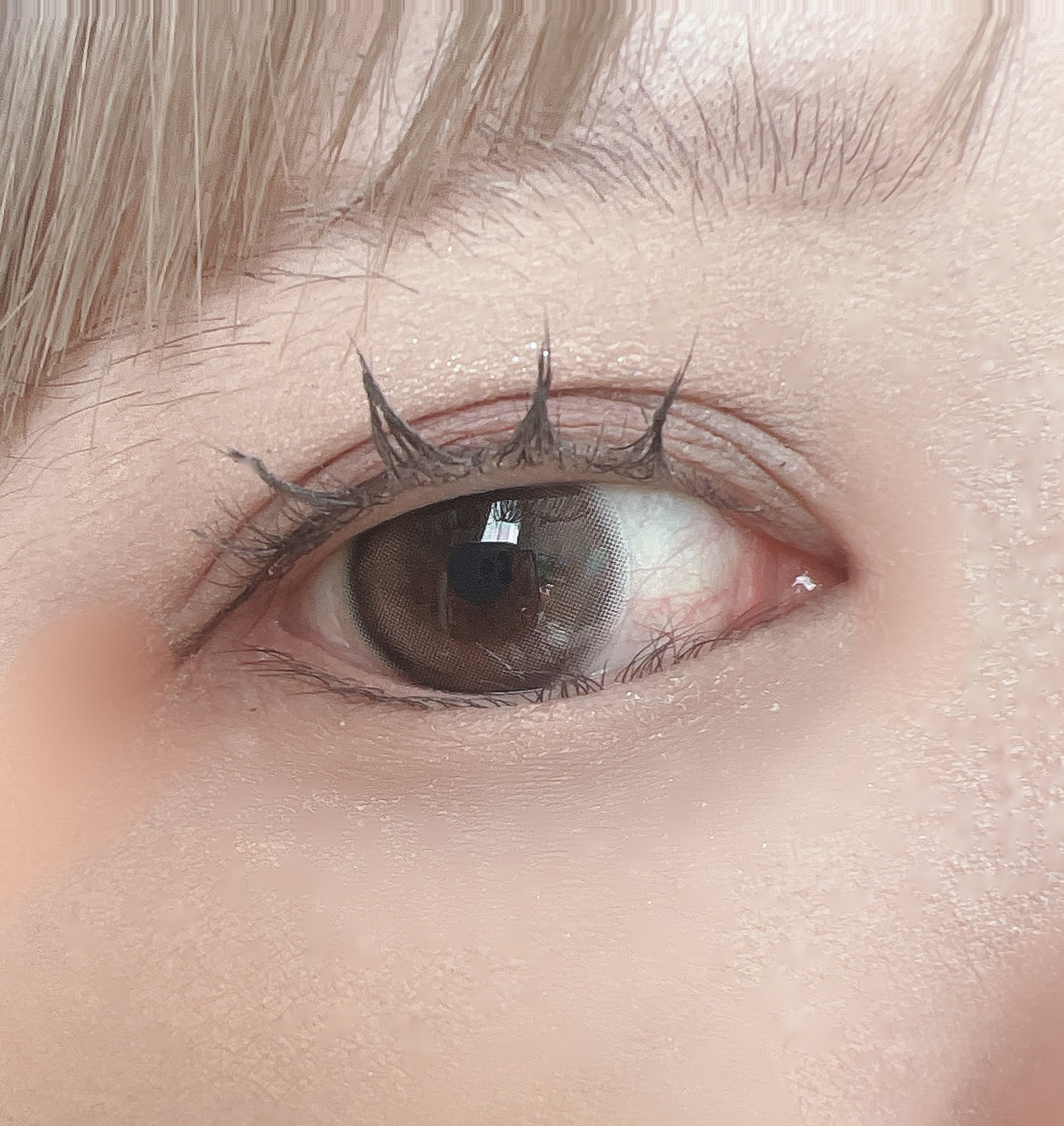 超モテコンウルトラマンスリー/モテコン/１ヶ月（１MONTH）カラコンを使ったクチコミ（3枚目）