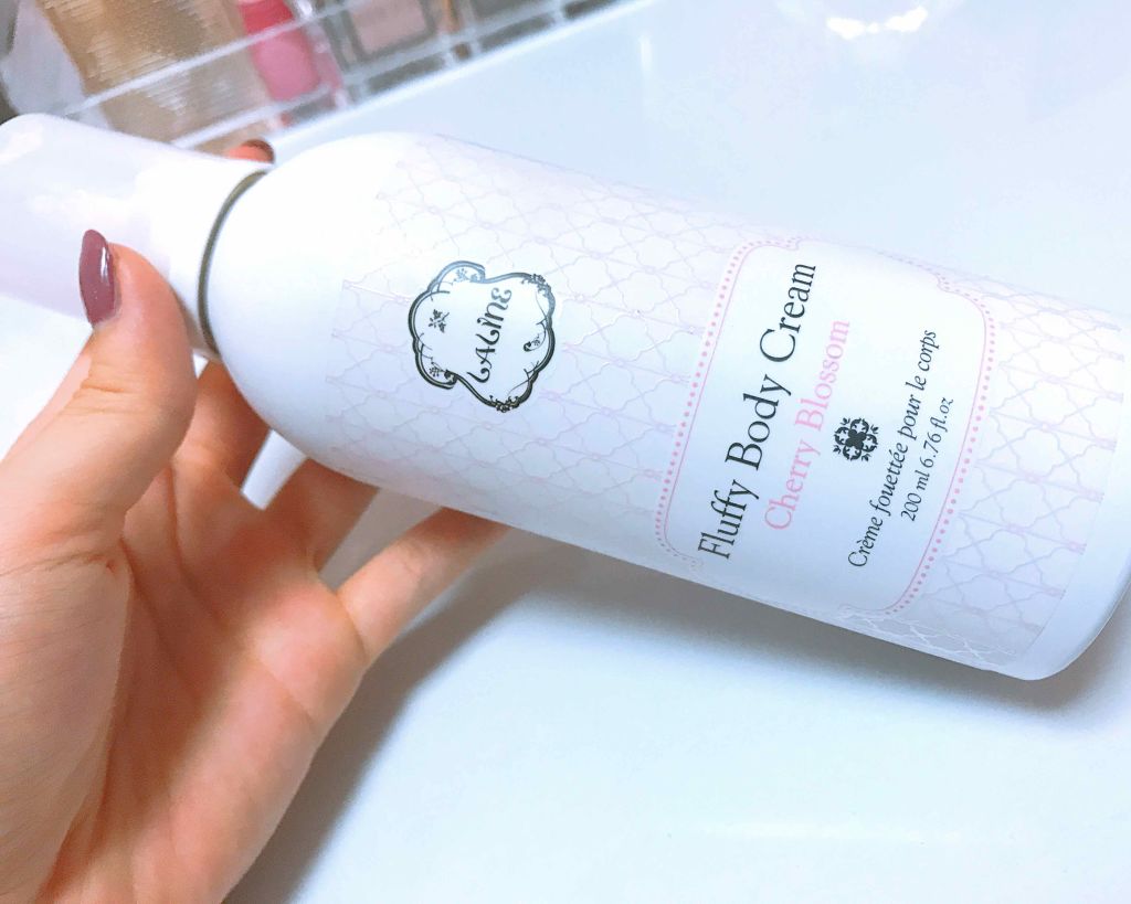 フラッフィー ボディクリーム チェリーブロッサム/Laline/ボディクリームを使ったクチコミ(2枚目)