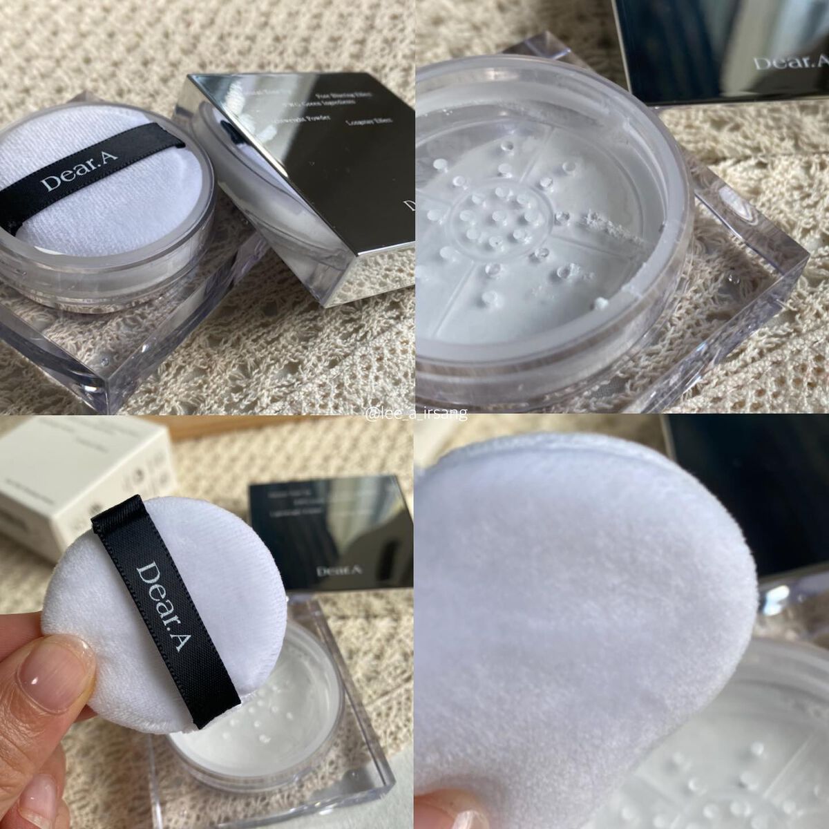 フェイス ブラー フィニッシング パウダー/Dear.A/ルースパウダーを使ったクチコミ(3枚目)