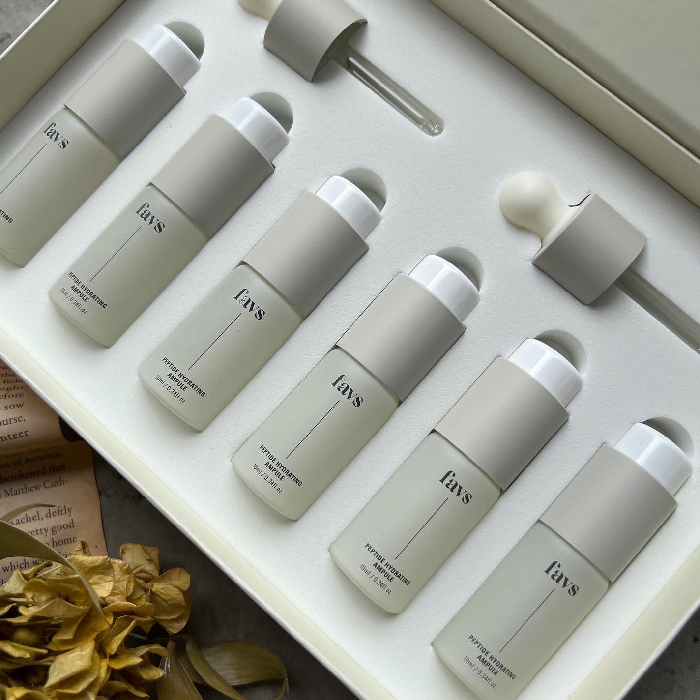 ペプチドハイドレーティングアンプル/favs/美容液を使ったクチコミ(2枚目)