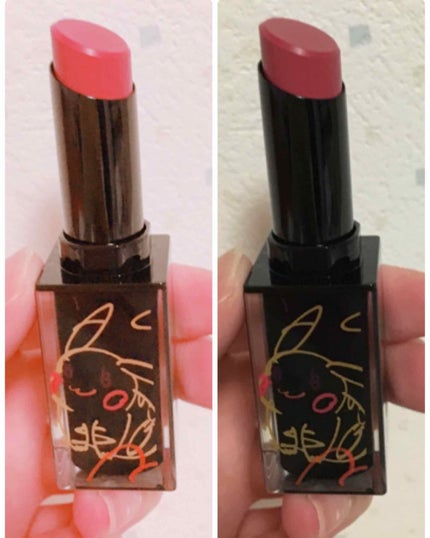 ルージュ アンリミテッド ラッカーシャイン<2019年クリスマスコフレ限定>/shu uemura/口紅を使ったクチコミ(4枚目)