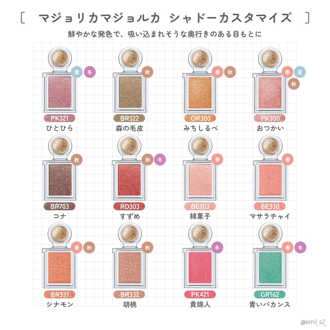 シャドーカスタマイズ/MAJOLICA MAJORCA/単色アイシャドウを使ったクチコミ(2枚目)