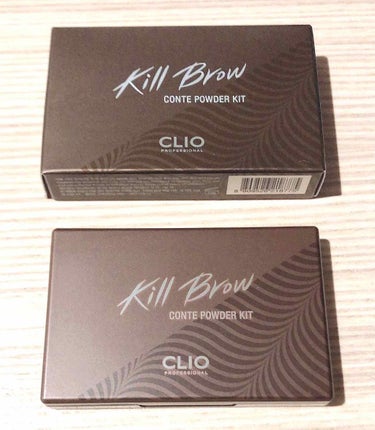 kill Brow CONTE POWDER KIT/CLIO/パウダーアイブロウを使ったクチコミ（1枚目）