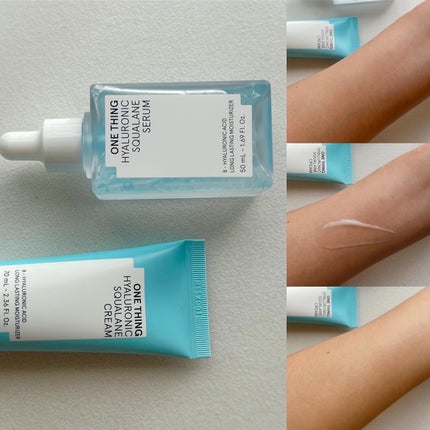 ヒアルロニックスクワランセラム/ONE THING/美容液を使ったクチコミ(4枚目)
