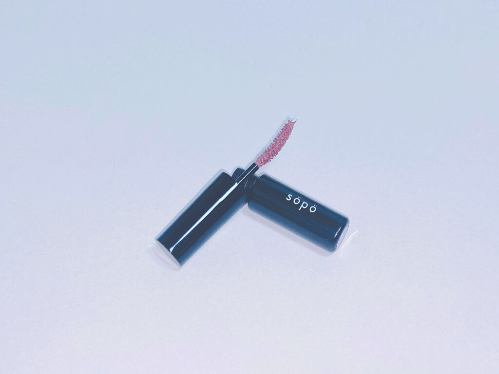 カラーマスカラ/sopo/マスカラを使ったクチコミ（2枚目）