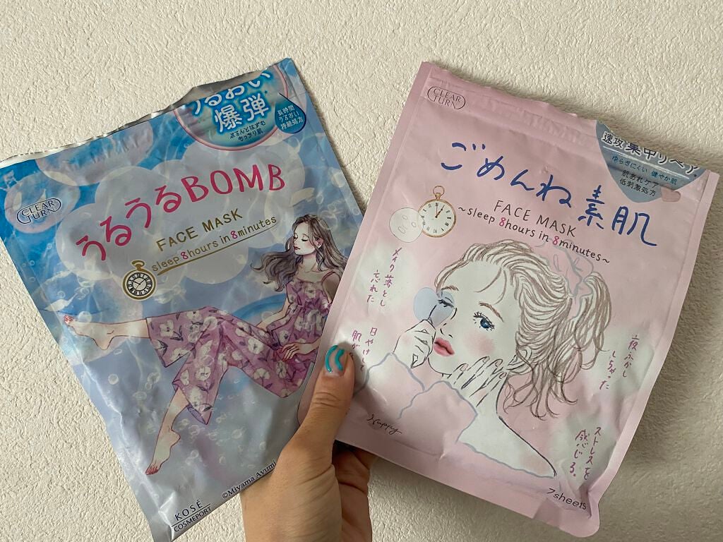 うるうるBOMBマスク/クリアターン/シートマスク・パックを使ったクチコミ(1枚目)