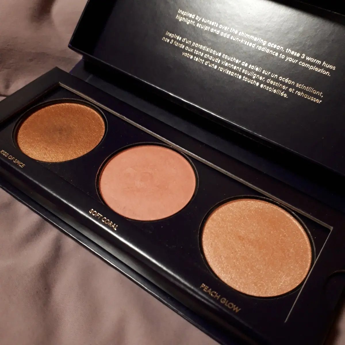 オーシャン サンセット グロー チーク パレット/bareMinerals/パウダーチークを使ったクチコミ（1枚目）