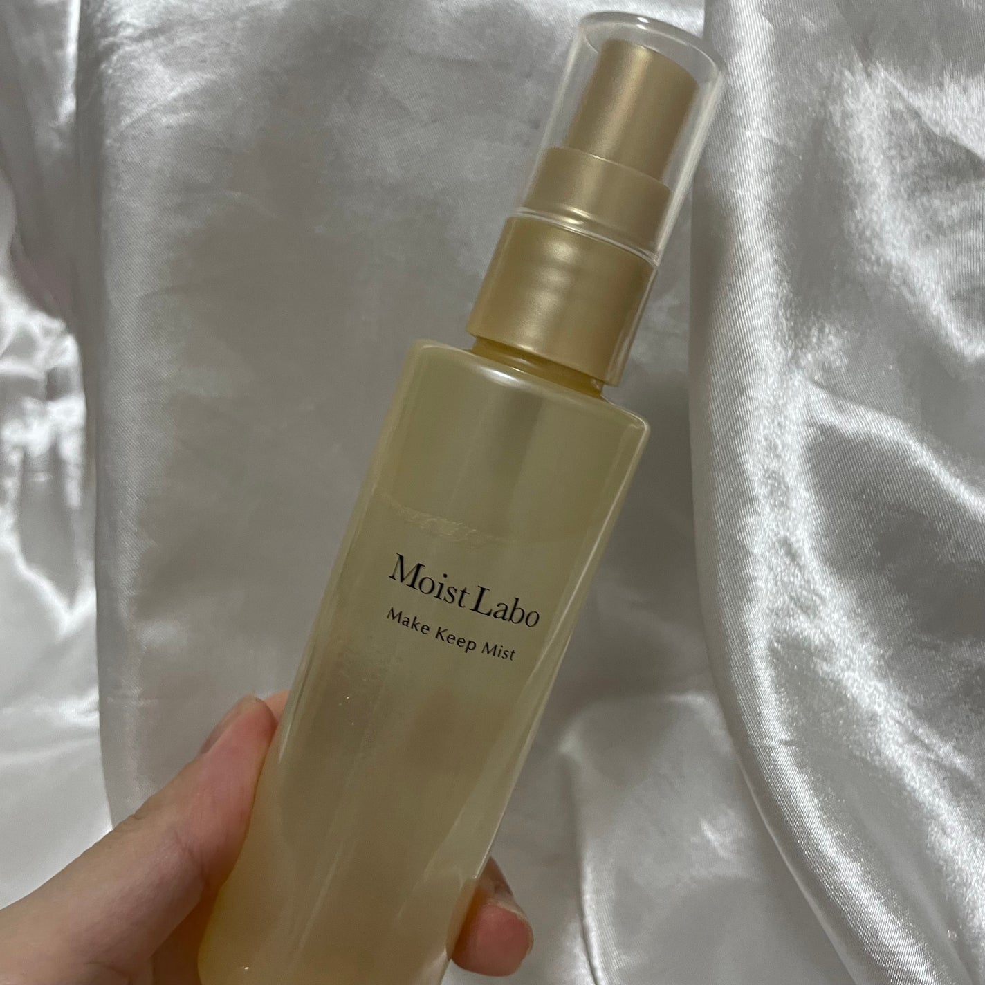 モイストラボ メイクキープミスト<ツヤタイプ>/Moist Labo/ミスト状化粧水を使ったクチコミ(2枚目)