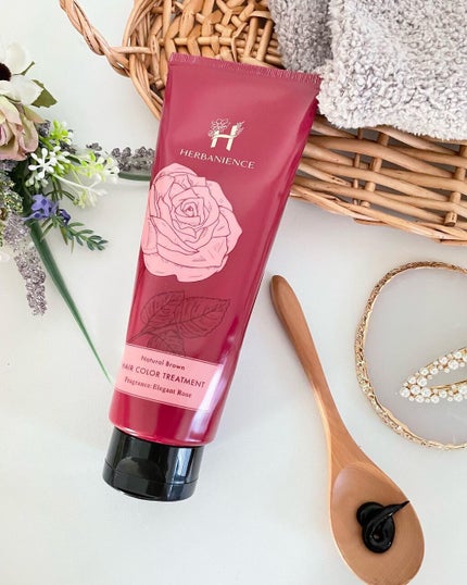 ハーバニエンス ヘアカラートリートメント/HERBANIENCE/ヘアカラーを使ったクチコミ(2枚目)