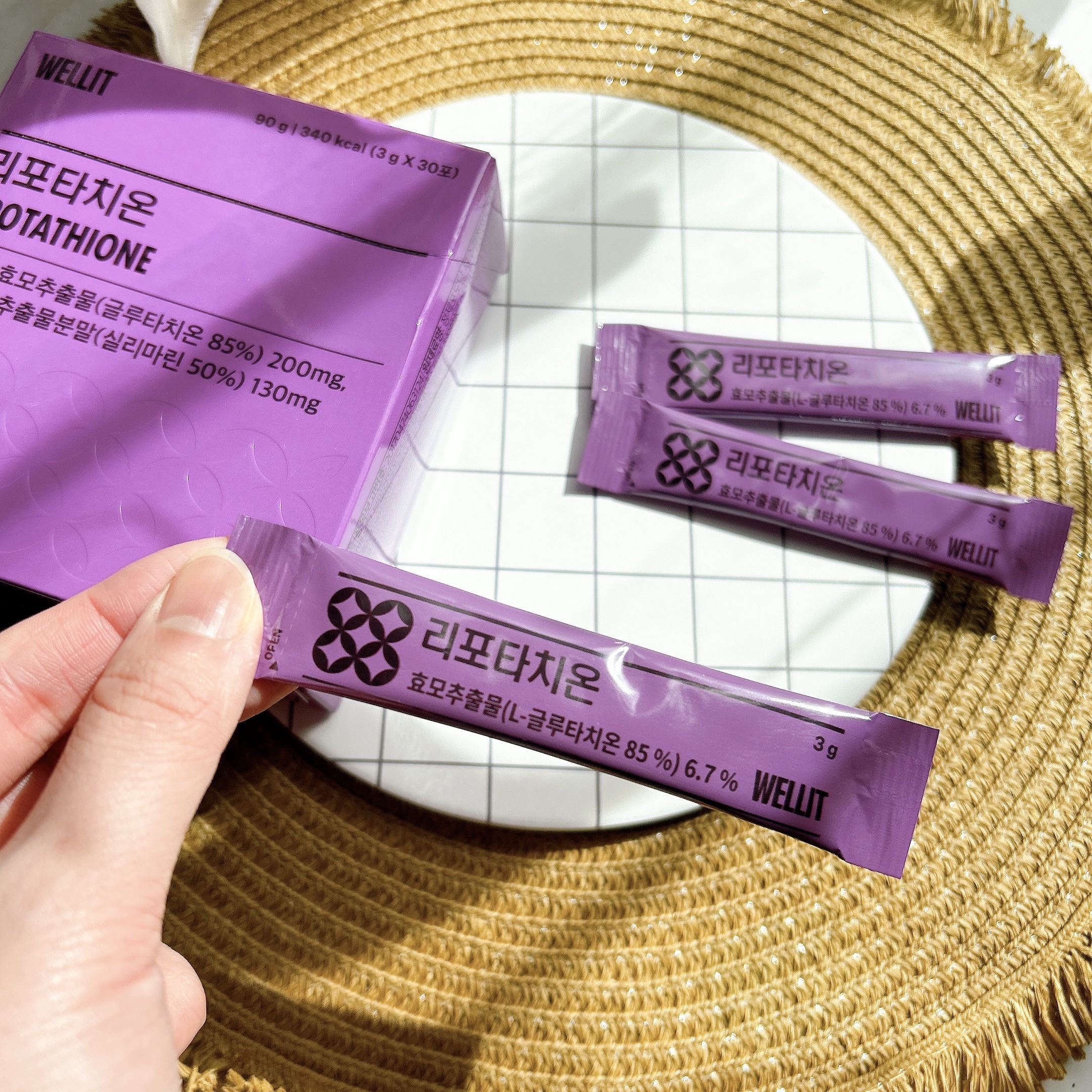 LIPOTATHIONE/WELLIT/健康サプリメントを使ったクチコミ（3枚目）