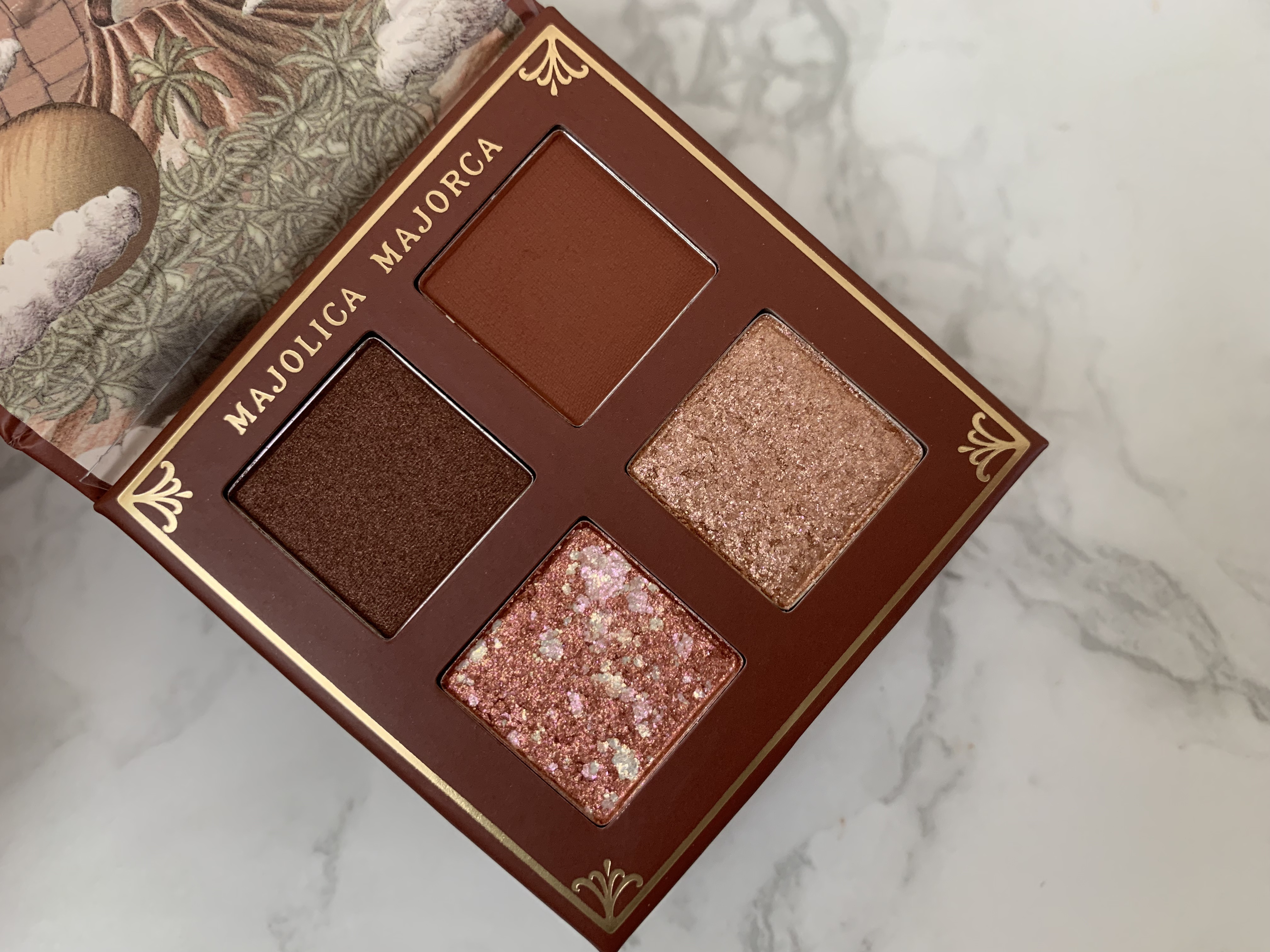 シャドーフラッシュ  RD352 ブリックブラウン（雲間のバランス）/MAJOLICA MAJORCA/アイシャドウパレットを使ったクチコミ（1枚目）