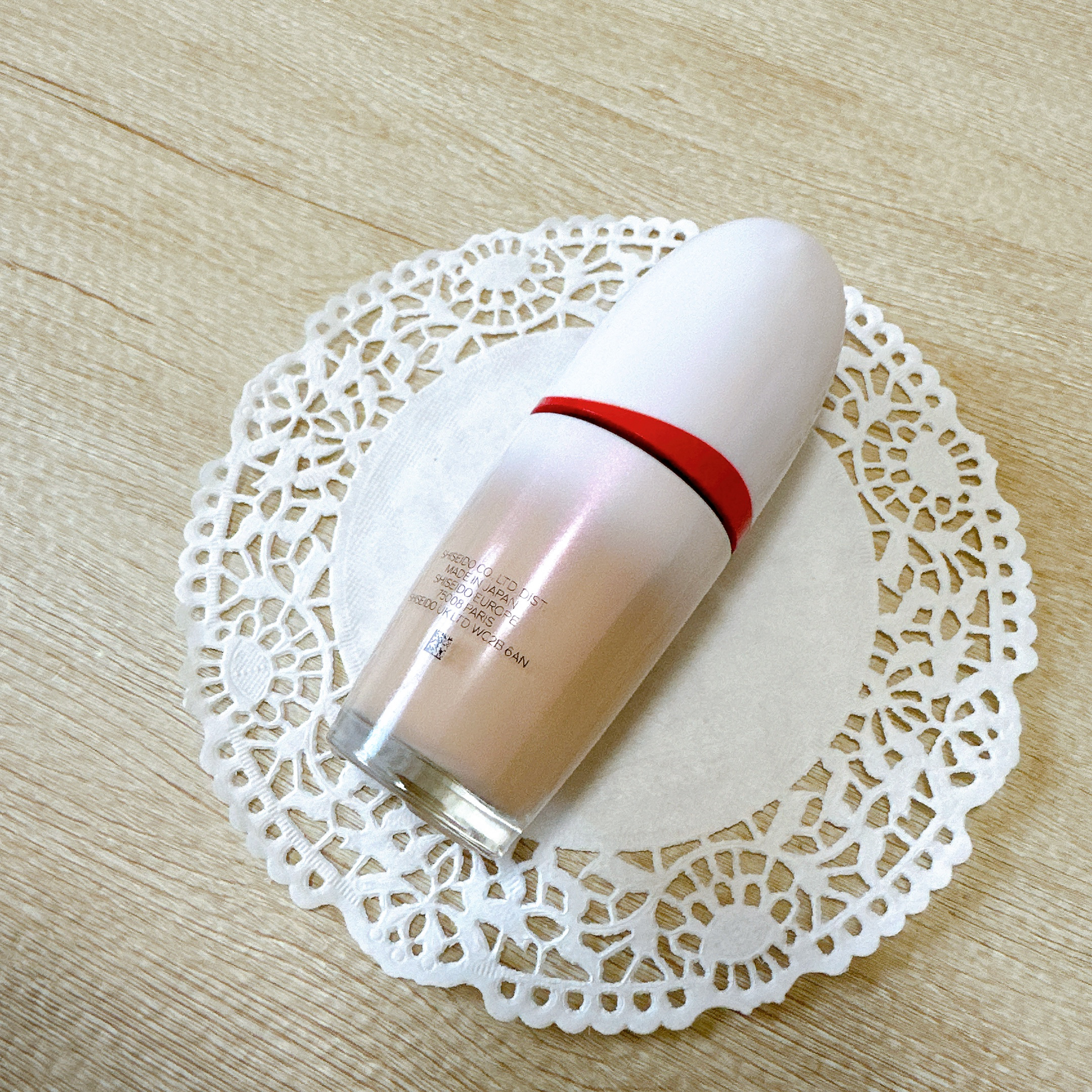 エッセンス スキングロウ ファンデーション/SHISEIDO/リキッドファンデーションを使ったクチコミ（3枚目）