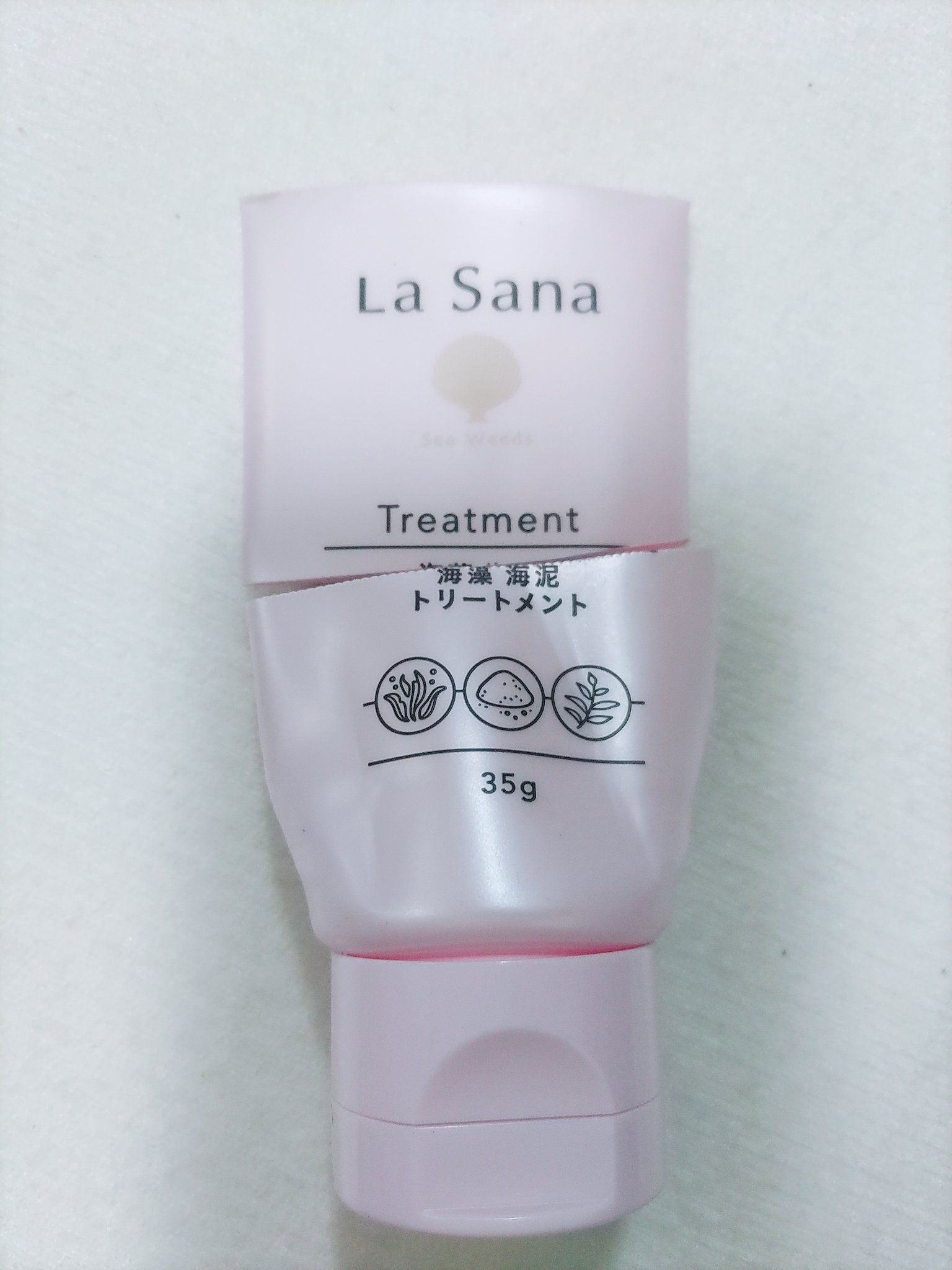 海藻 海泥 ヘア マスク/ラサーナ/ヘアマスク・ヘアパックを使ったクチコミ（1枚目）