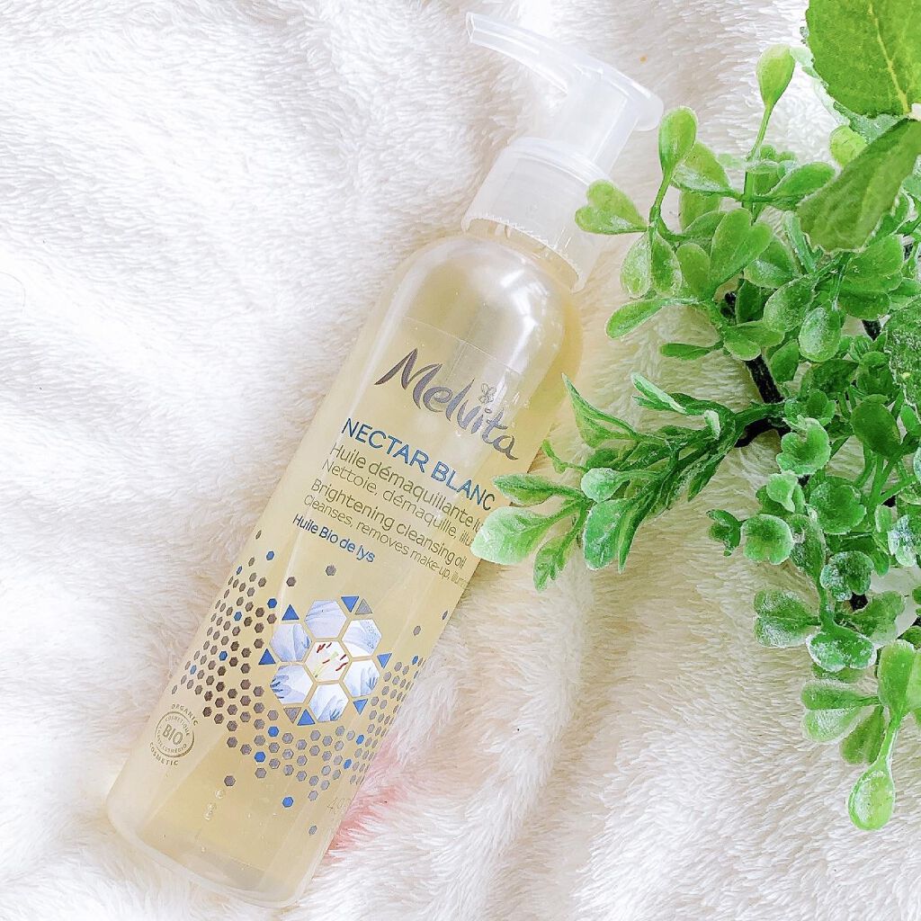 ネクターブラン クレンジングオイル /Melvita/オイルクレンジングを使ったクチコミ（2枚目）