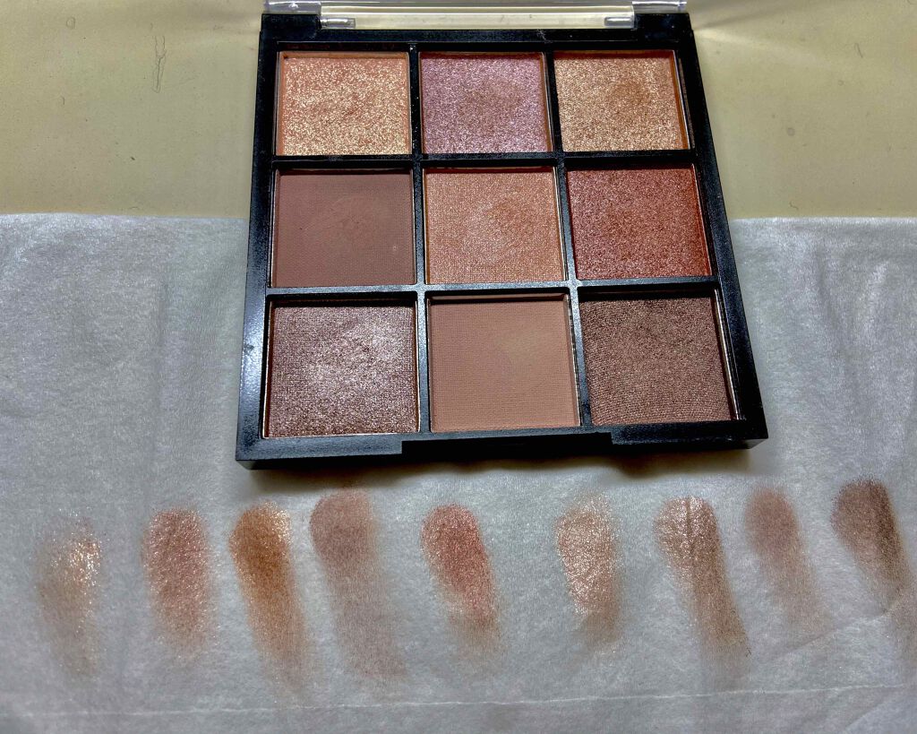 UR GLAM　BLOOMING EYE COLOR PALETTE/U R GLAM/アイシャドウパレットを使ったクチコミ（2枚目）