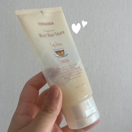 フレグランスモイストボディジェラート(アイスティー)/フェルナンダ/ボディクリームを使ったクチコミ(1枚目)