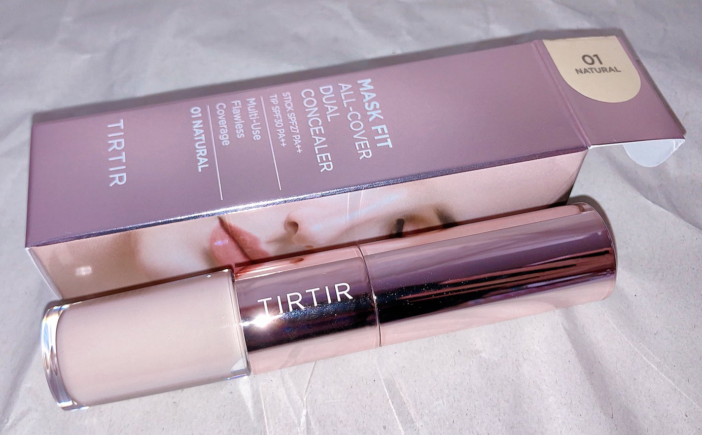 マスクフィットオールカバーデュアルコンシーラー/TIRTIR(ティルティル)/コンシーラーを使ったクチコミ(4枚目)